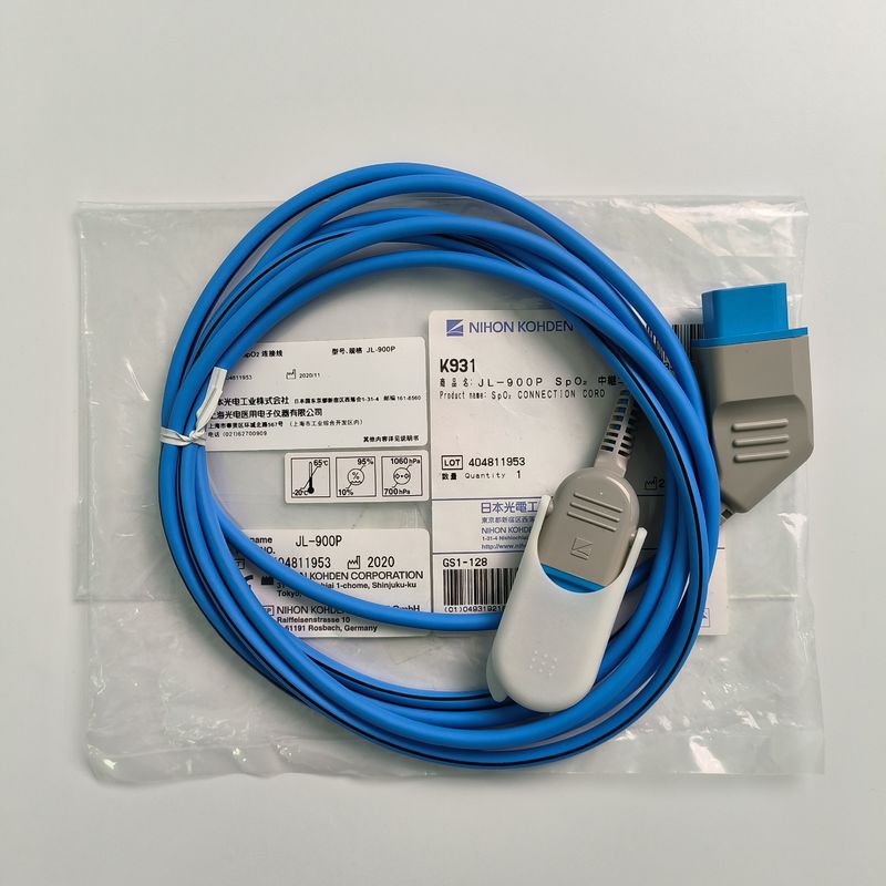 JL-900P K931 의료기기 소모품 NIHON KOHDEN SpO2 연결 코드