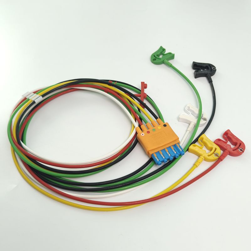 989803125871 의료기기 소모품 PHILIP 환자 모니터 CBL 5 리드셋 Grabber IEC OR REF M1974A