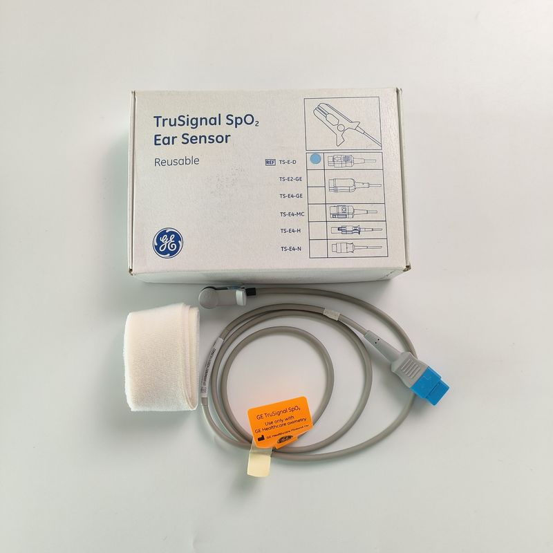 GE 오리지널 데이텍스-오흐메다 TruSignal SpO2 귀 센서 재사용 가능 REF: TS-E-D