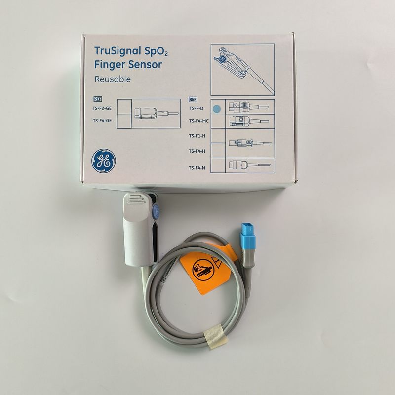 GE 오리지널 데이텍스-오흐메다 TruSignal SpO2 손가락 센서 재사용 REF: TS-F-D