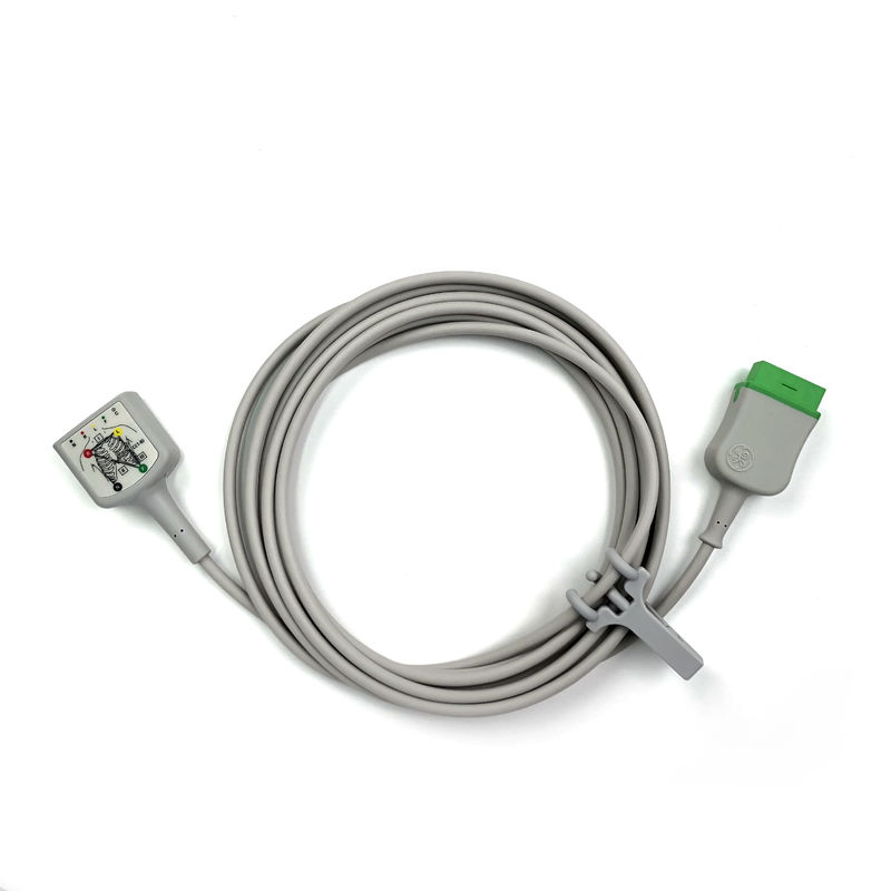 GE Ref:2106305-003 ECG 트렁크 케이블 3/5 리드 IEC,3.6m/12ft