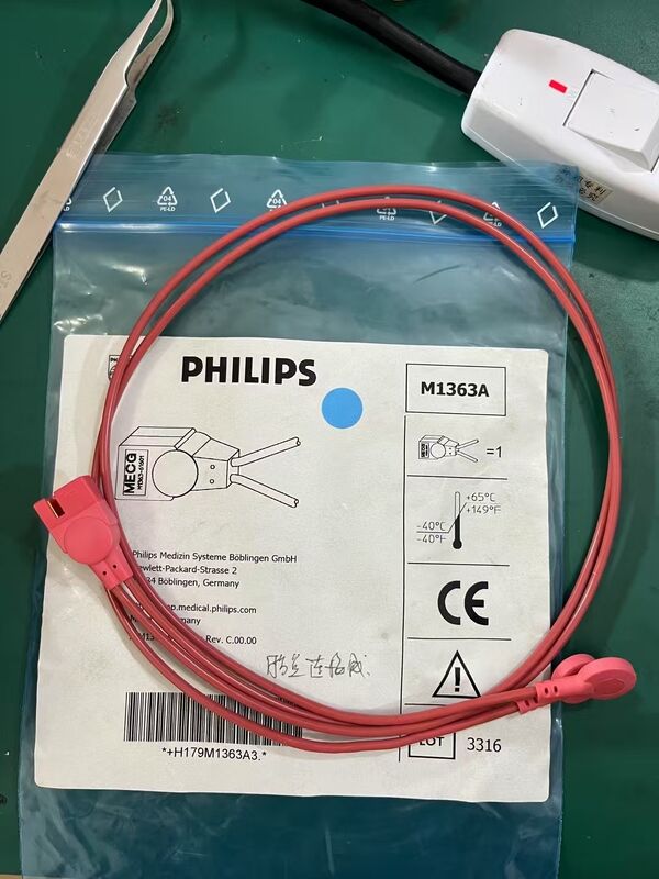 PHILIP FM20/FM30 태아 모니터 ECG 케이블 REF:M2735A SN:DE43233388